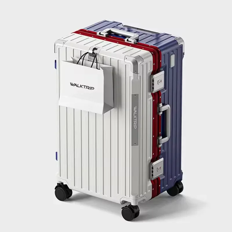 valise à roulettes de grande capacité de 30 pouces, valise rigide en pc pour femmes, valise de voyage pour hommes avec cadre en aluminium, serrure tsa