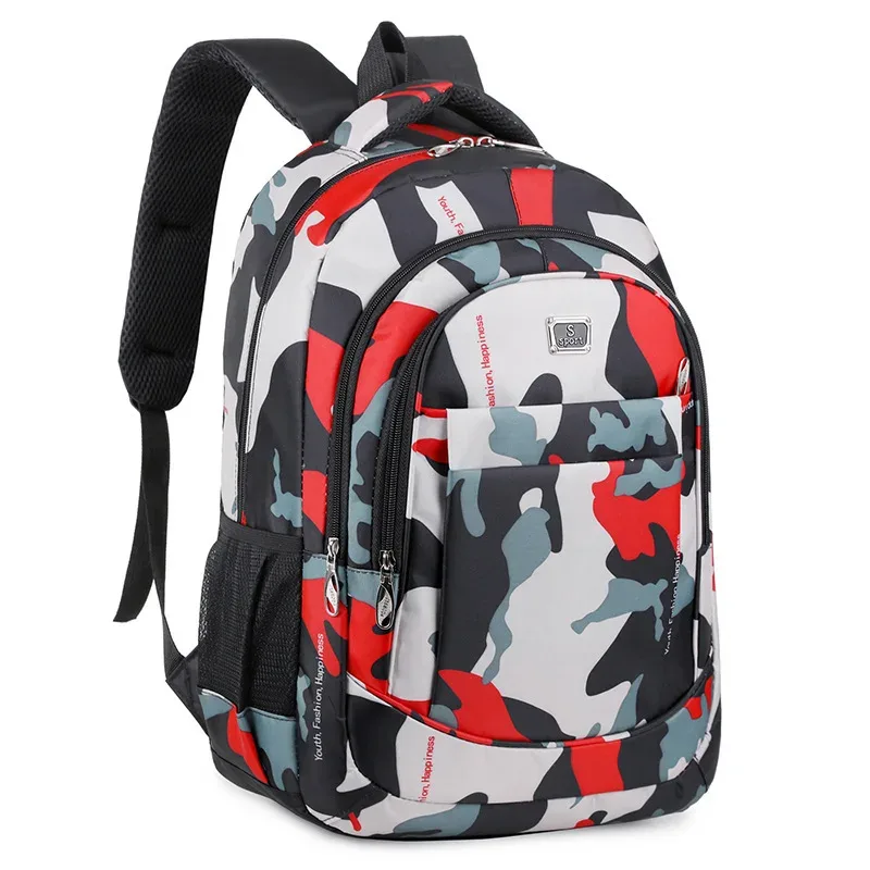 sac à dos mode homme junior lycée lycée étudiant cartable décontracté voyage double sacs à bandoulière 2026 en vente