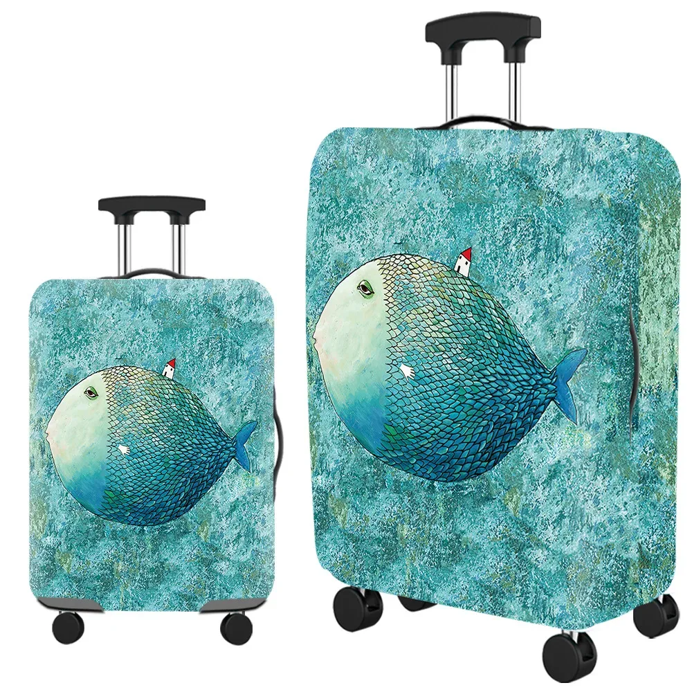 housse de protection pour valise de voyage, élastique, lavable, avec fermeture éclair dissimulée, pour 18 à 32 pouces, meilleure vente