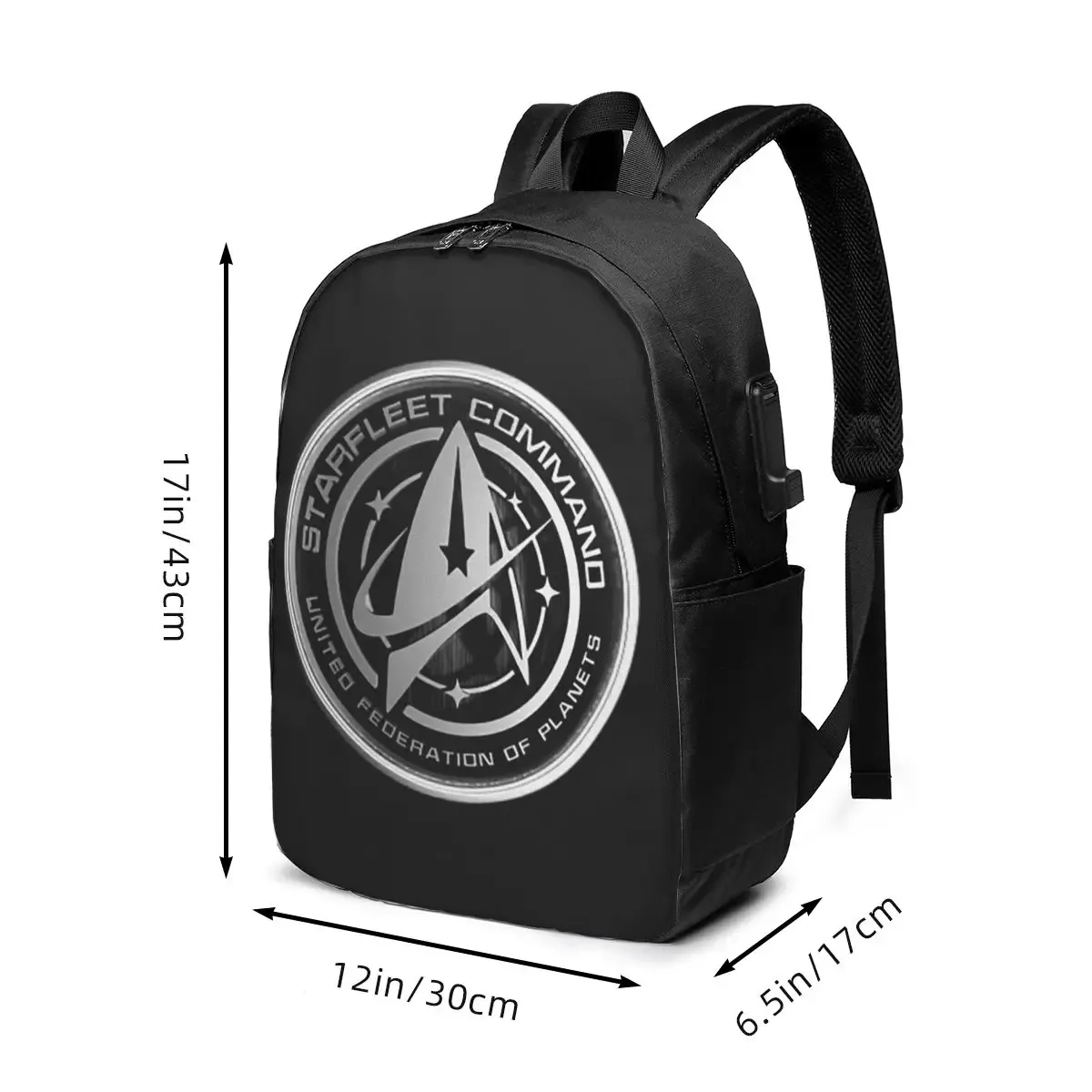 sac à dos star treks science fiction tv series, sac de voyage pour ordinateur portable, sac d'école pour étudiants, sac à bandoulière pour ordinateur portable