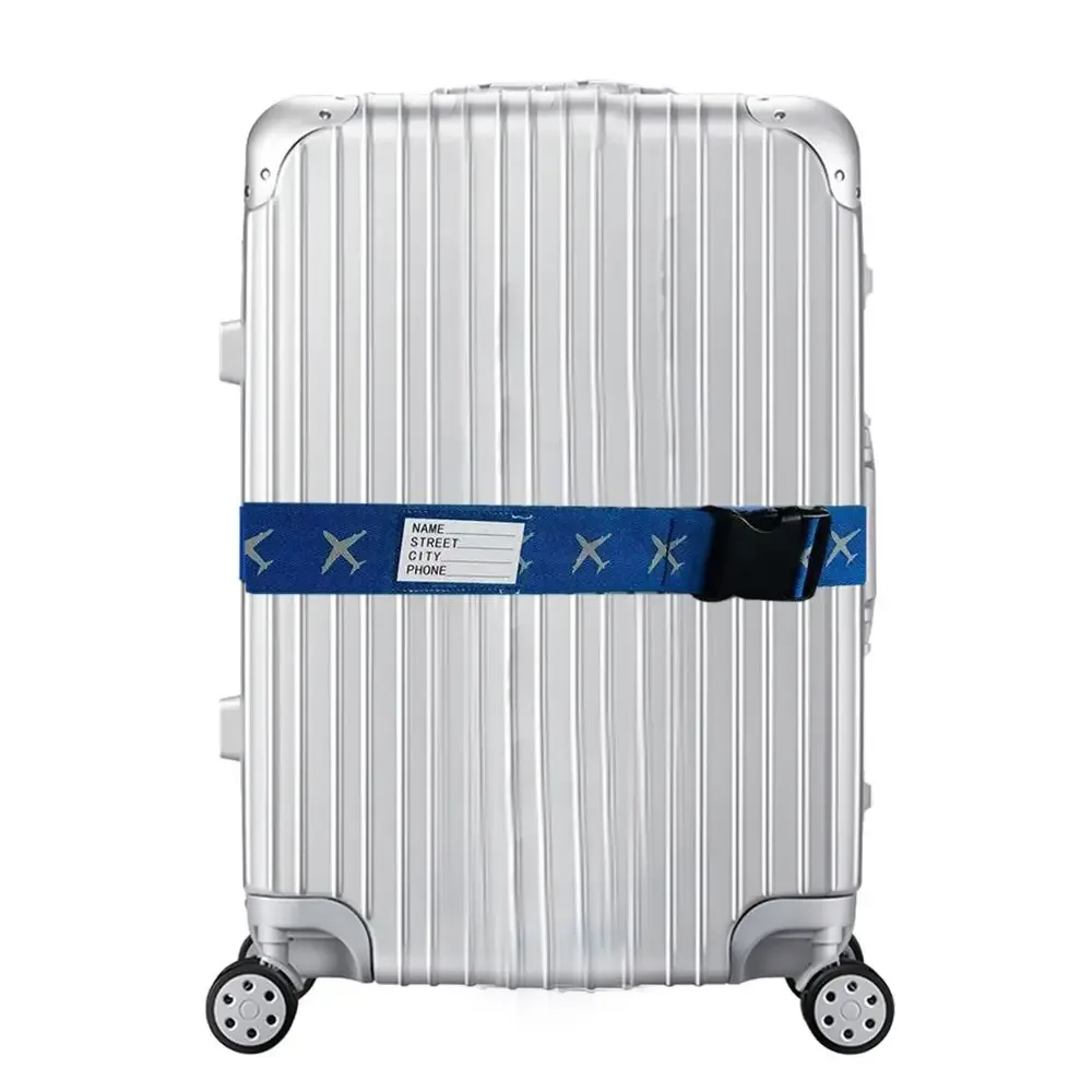 sangle de bagage de voyage, 1 pièce, verrouillage par mot de passe réglable, ceinture d'emballage, verrouillage sécurisé, antivol, ceinture de regroupement