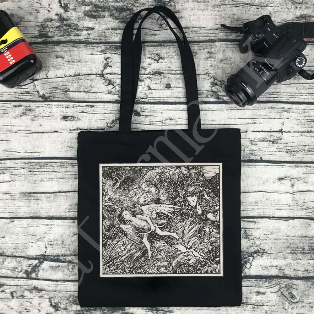 sac fourre-tout de nettoyage creux pour femmes, sacs fourre-tout de créateurs, lin réutilisable, sac à provisions pour l'épicerie initiée, shopper lady, étoiles