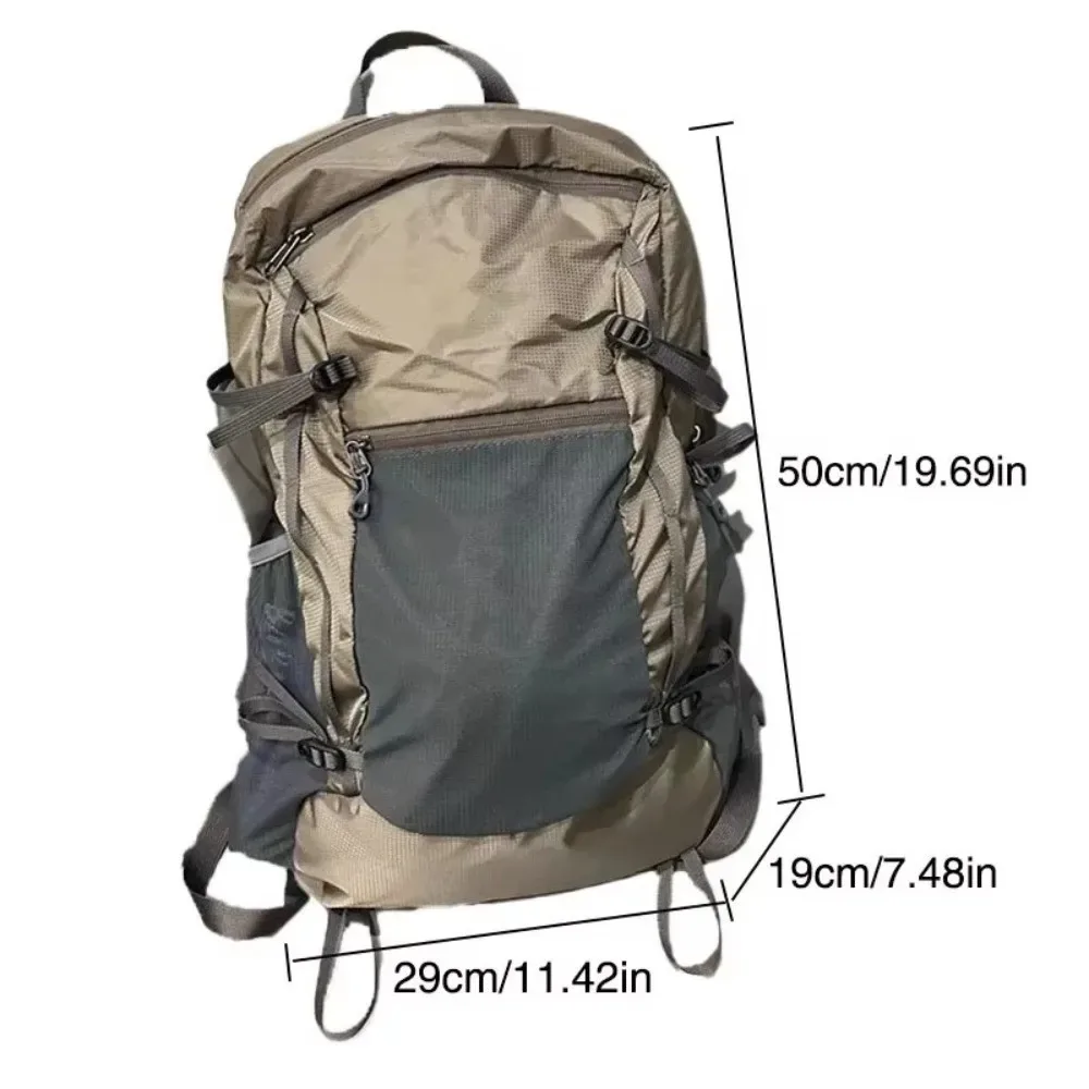 sac à dos de voyage ultra-léger portable, pliable, grande capacité, sac de montagne multifonctionnel, sac à dos de randonnée, tourisme en plein air