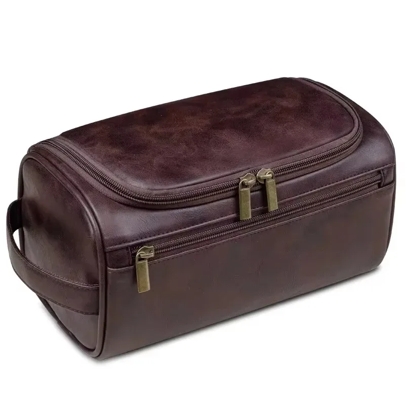 trousse de toilette personnalisée grande capacité, sac de rangement de voyage exclusif avec fermeture éclair, idéal pour les cadeaux d'anniversaire ou de vacances
