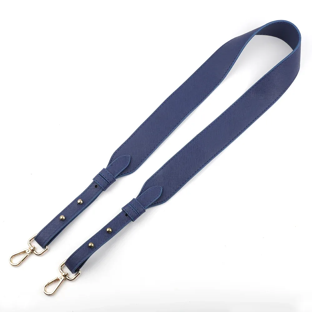 sangle de sac en cuir pu réglable 105-112 cm, boucle en métal de luxe, sangle d'épaule pour sacs à bandoulière, accessoires