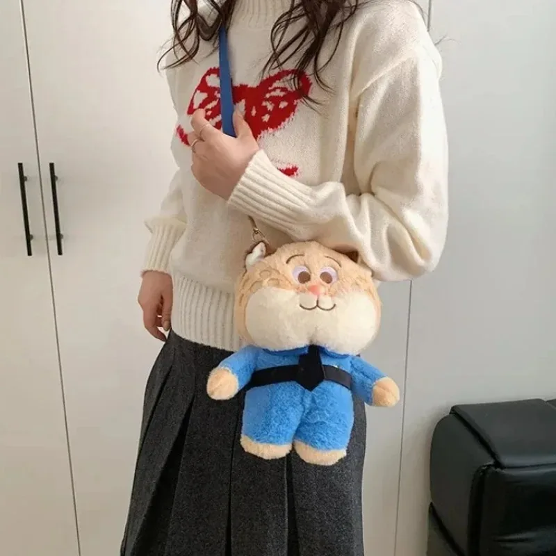 sac à bandoulière kawaii en peluche multi-styles, mignon winnie l'ourson, sac à main ours de dessin animé, grande capacité, sac bandoulière pour filles