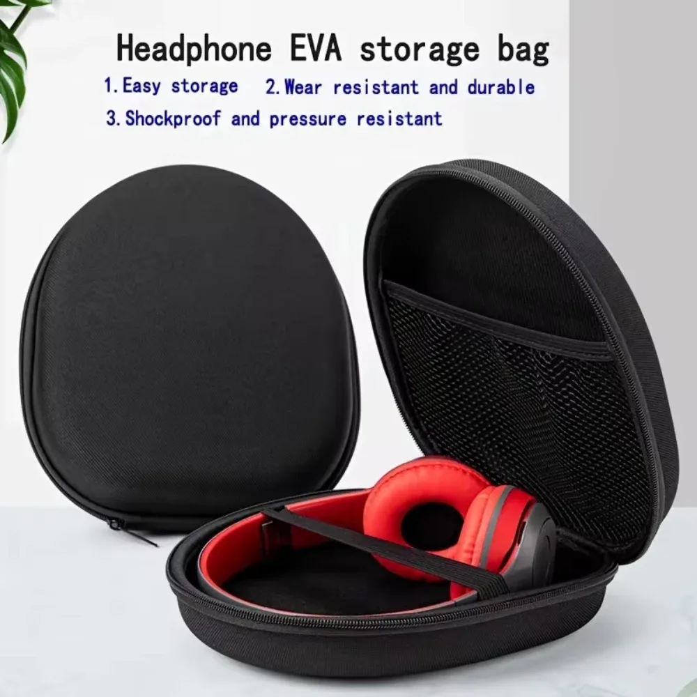 étui de transport portable antichoc pour casque, sac de rangement pour casque, coque rigide pour accessoires d'écouteurs pour sony wh-ch500 xb450 550ap 650bt