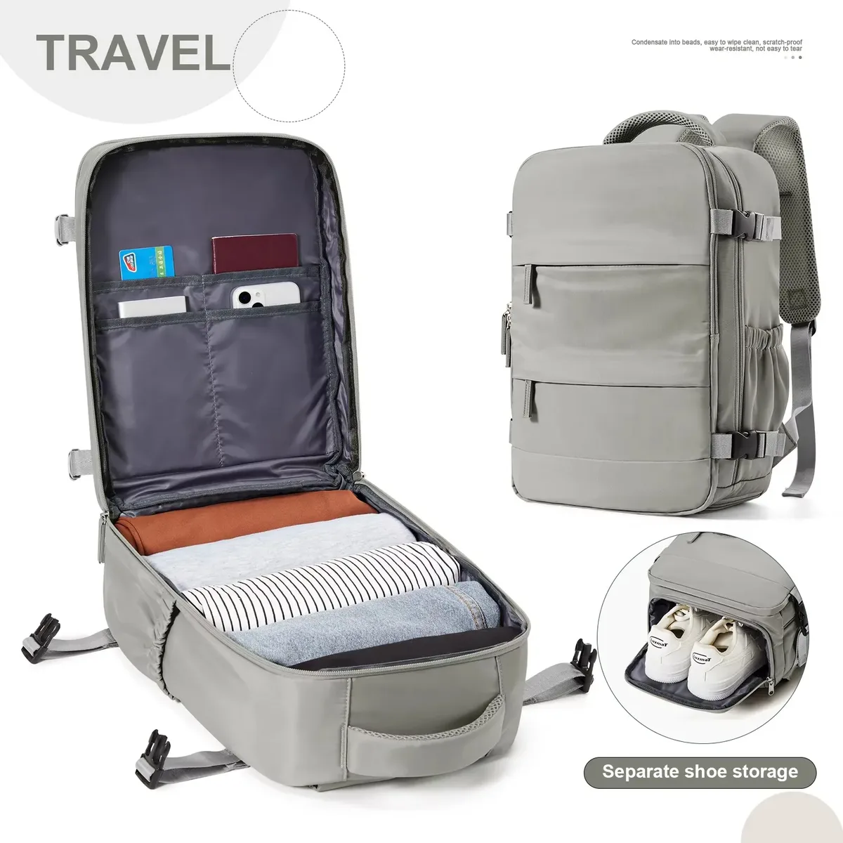 sac bandoulière pour homme et femme, sac à dos d'affaires en nylon de haute qualité pour ordinateur, sac à dos de voyage pour homme