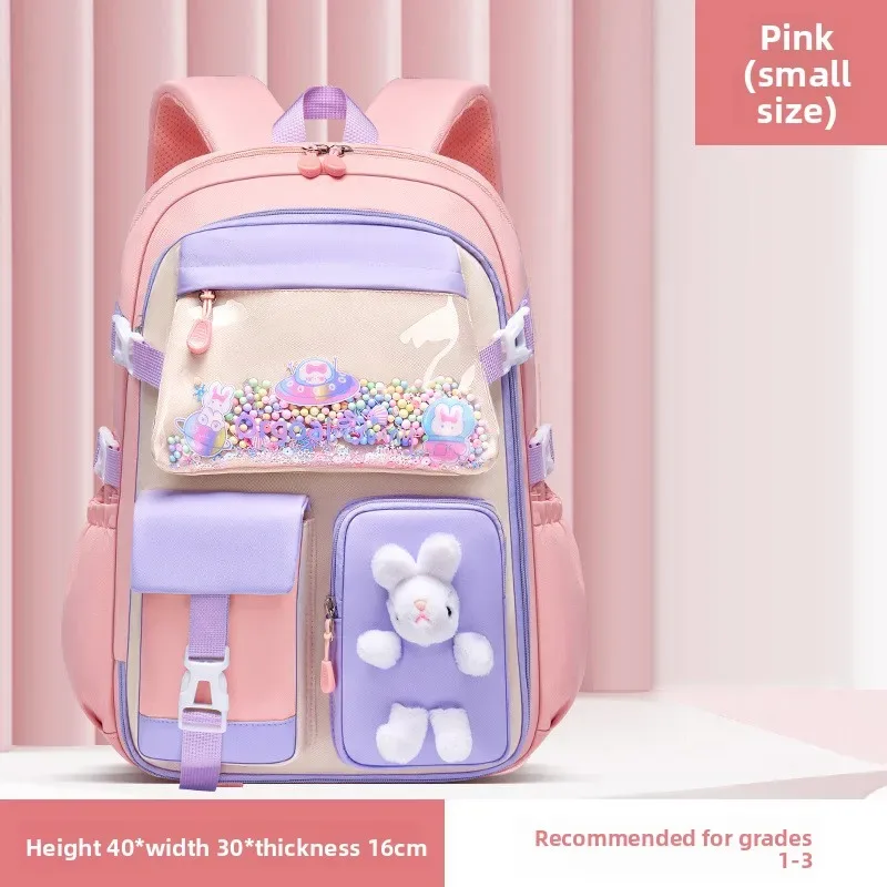 sac à dos scolaire pour filles 2026, léger et imperméable, style kawaii, pour enfants, sacs de voyage colorés, mochilas, cadeaux