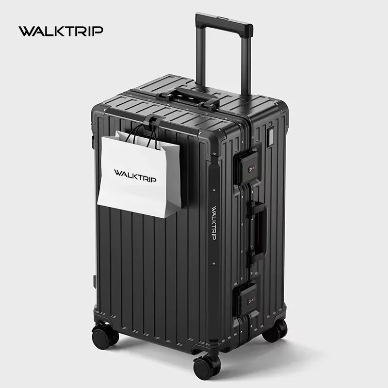 valise de voyage de luxe, haute qualité, matériau pc épaissi, bagage à roulettes avec cadre en aluminium, serrure tsa, 20/24/26/28/30 pouces