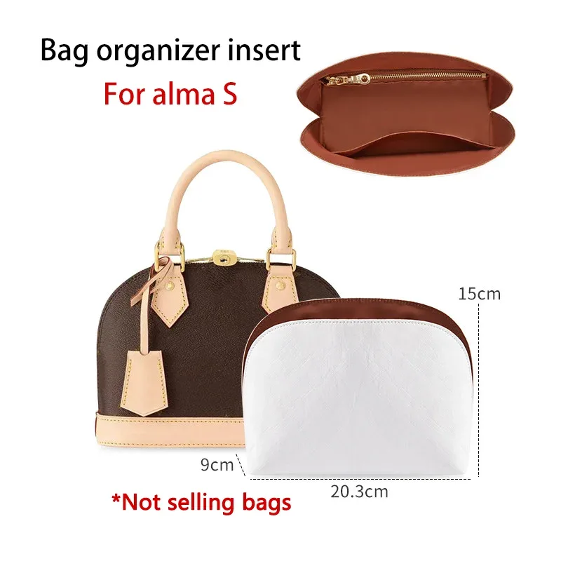 organisateur de sac pour alma bb, durable, tendance, imperméable, sac cadeau, support de rangement, modification intérieure, accessoires de sac