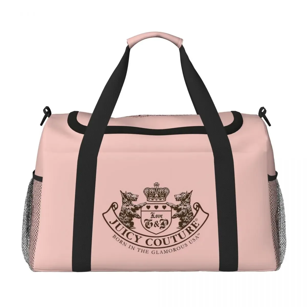 j-juicy-c-couture sac de voyage unisexe, sac à bandoulière, sac de cabine, sac fourre-tout grande capacité, sac de week-end, sac de sport