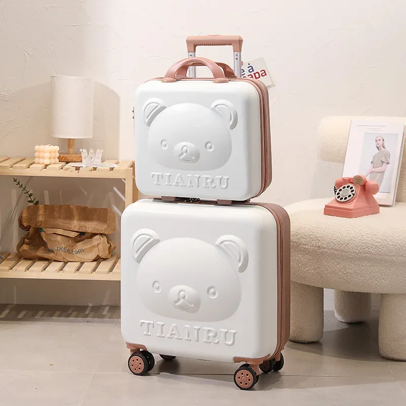 valise de voyage avec sac à main de 20 pouces, sac à roulettes pour filles, valise à la mode pour femmes, ensemble de bagages roulants, nouvelle collection 2023