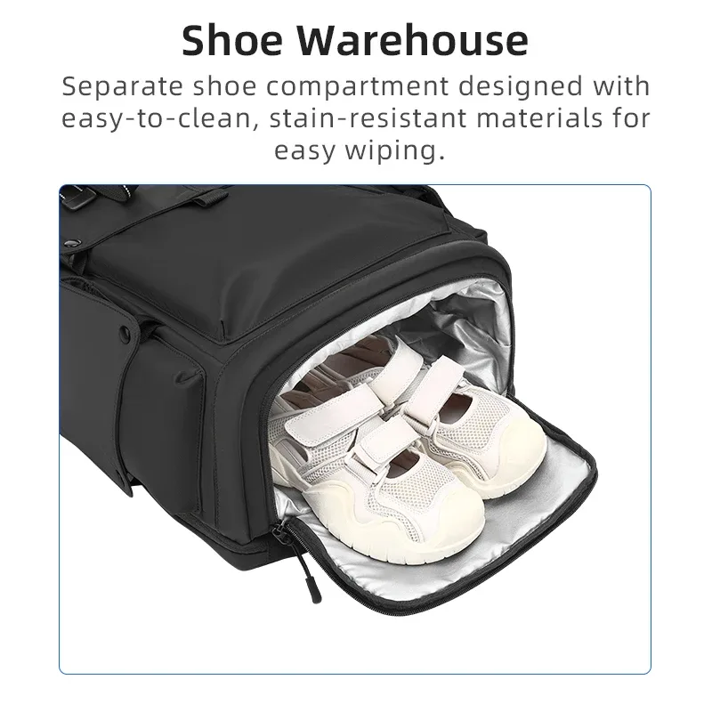 eurcool nouveau design kingsons bsci sac à dos de voyage extensible avec usb sac à dos pour ordinateur portable de grande capacité avec poches