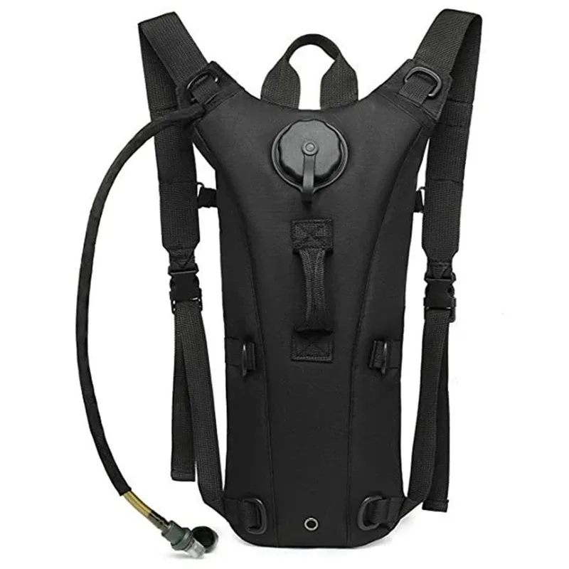 sac à dos d'hydratation tactique portable pour l'extérieur, sac à eau pour le voyage, la randonnée, le cyclisme, l'escalade, la chasse, sac imperméable en oxford, poche à eau