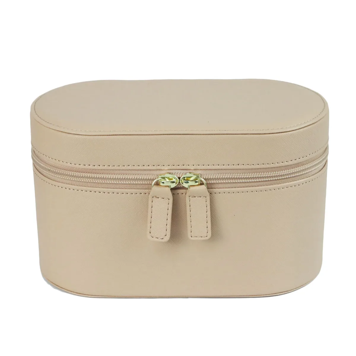 trousse de toilette de voyage en cuir fendu saffiano avec nom personnalisable pour dames, trousse d'évaluation de maquillage, trousse dopp, ensemble de sacs à cosmétiques