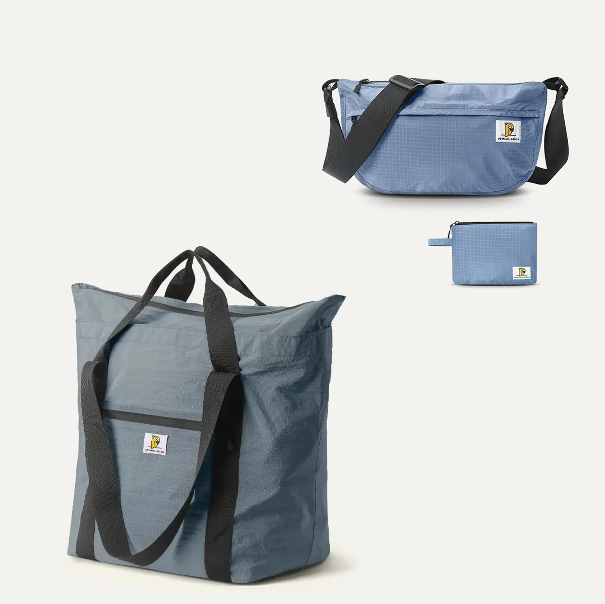 sac de voyage pliable imperméable, sac fourre-tout et sac bandoulière, grande capacité, pochette de rangement portable pour bagages pour femmes et hommes