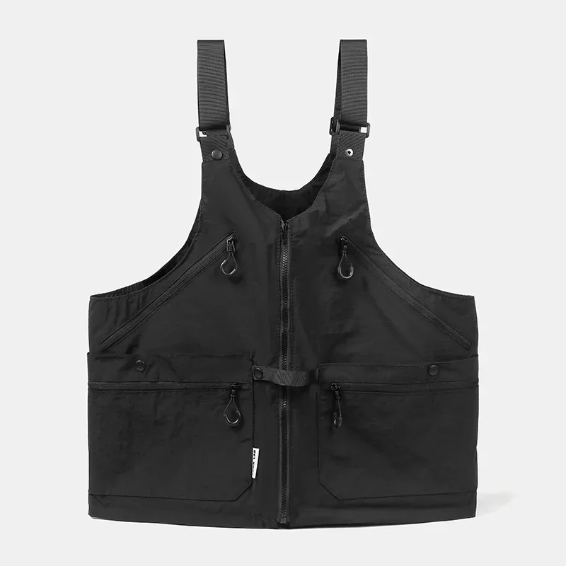 sac à dos tactique multifonctionnel pour la randonnée et le camping en plein air, style techwear, sac gilet variable homme/femme, sac à bandoulière unique
