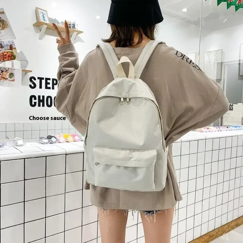 sac à dos simple et décontracté, grande capacité, sac d'école, voyage, déplacements, unisexe, sac à dos quotidien pour ordinateur portable, cadeaux d'anniversaire et de vacances