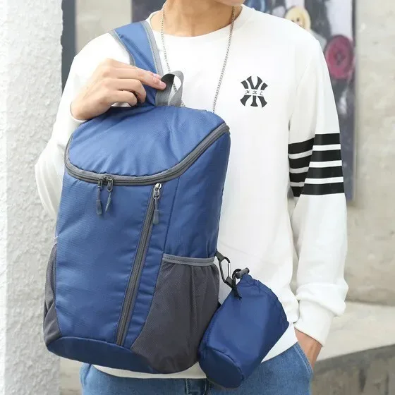 sac à dos d'alpinisme de sport de grande capacité-sac de voyage extérieur imperméable pliable léger pour le sport