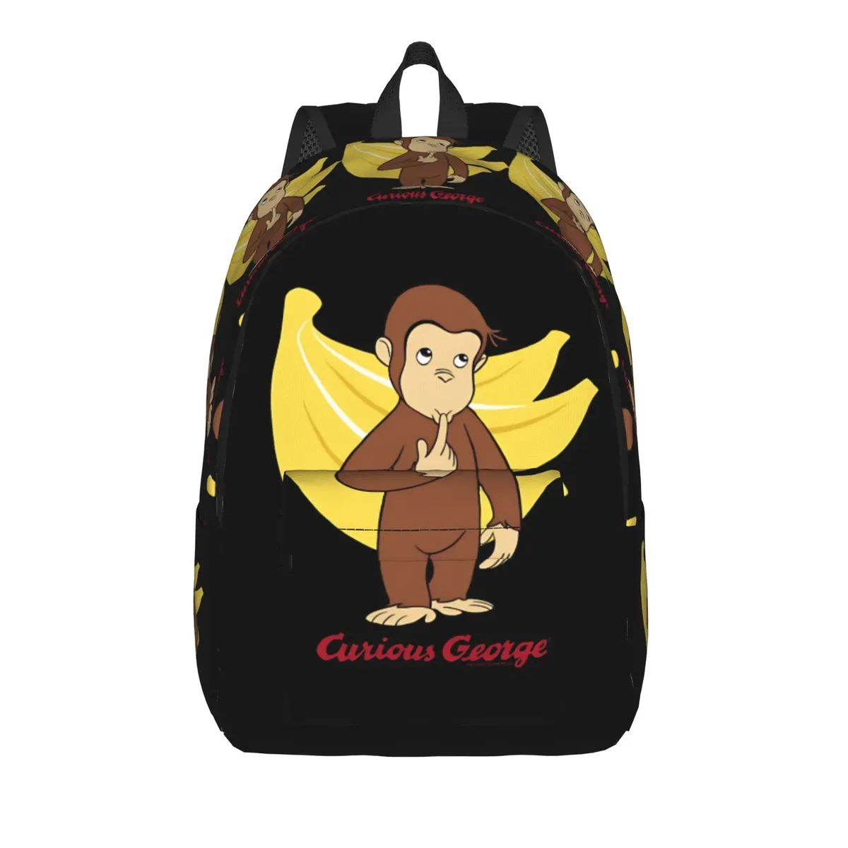 sac à dos multifonctionnel curious george, sacs à dos de trekking, sacs à dos colorés pour étudiants, sacs souples pour lycéens, style sac à dos