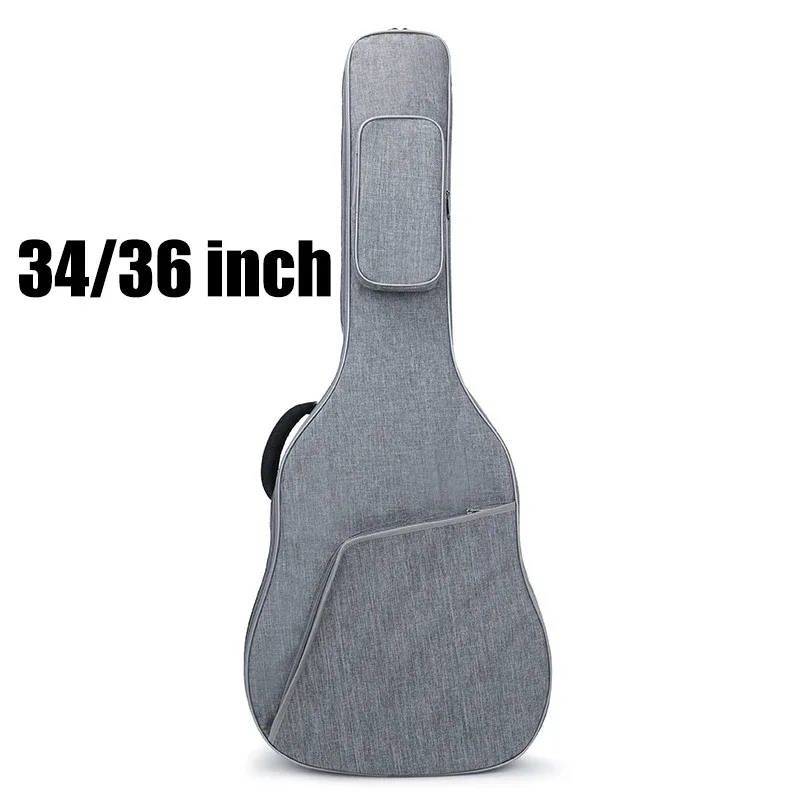 36 39 41 pouces étui de guitare oxford tissu gig double sangles rembourré coton doux sac de guitare housse de transport sacs à dos imperméables