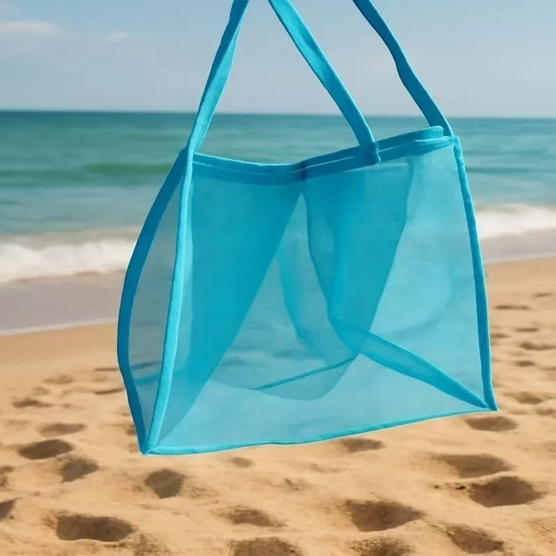 sac de plage, sac de rangement pour enfants, sac de rangement pour la plage et la natation, sac de courses, durable et réutilisable.