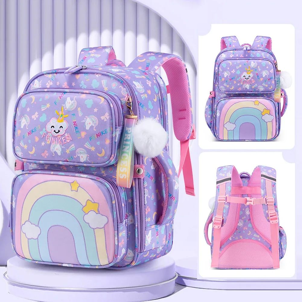 sac à dos mignon pour élèves du primaire, élégant, portable, polyvalent, respirant, pour livres d'âge préscolaire, cadeau pour la rentrée scolaire pour filles