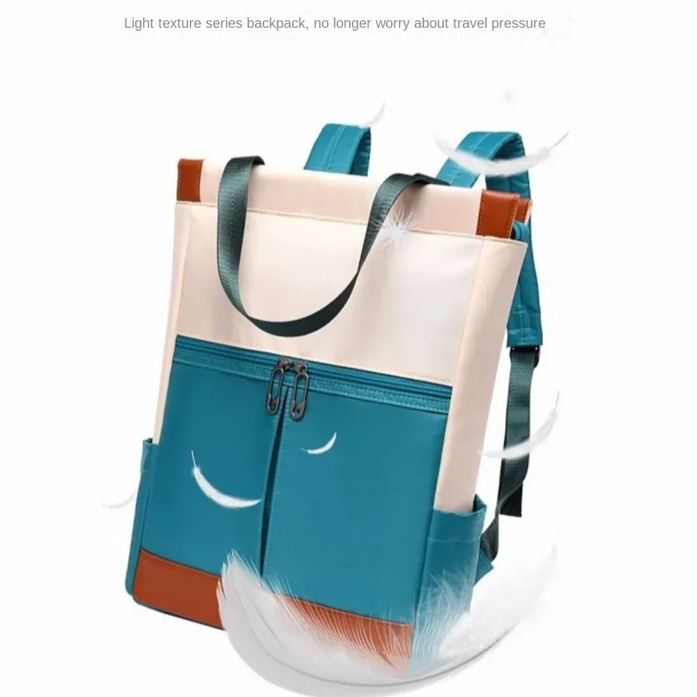 sac à dos oxford avec plusieurs compartiments pour femme, sac à dos pour ordinateur portable étanche, grande capacité, léger, nouveau