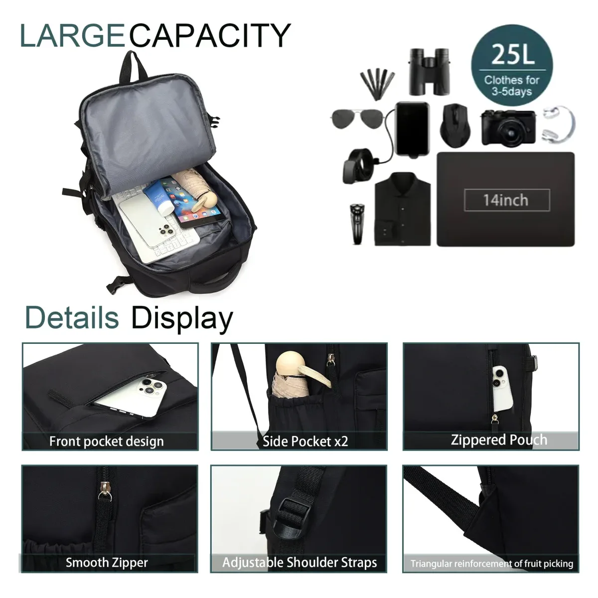 sac pour ordinateur portable, sac à dos de voyage avec logo personnalisé, sac de grande capacité, sac à dos scolaire personnalisable, sac à dos avec photo et nom personnalisés.