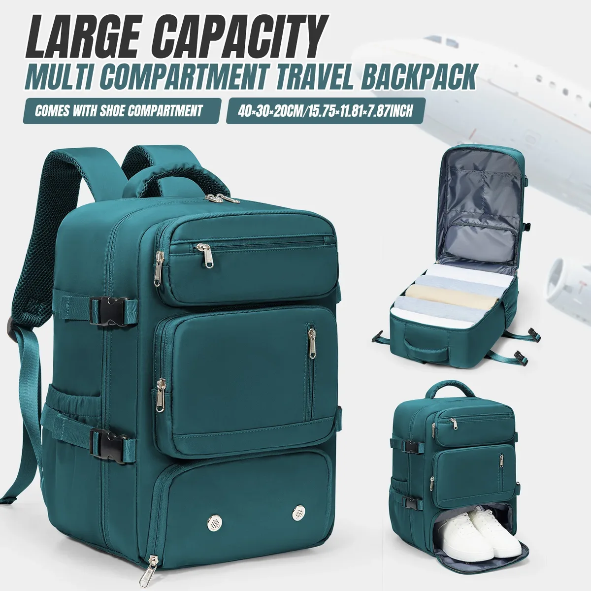 sac à dos pour ordinateur portable de voyage pour hommes, sac de cabine ryanair 40x30x20, sac à dos antivol pour affaires, sac à dos pour bagages à main, sac à dos de randonnée