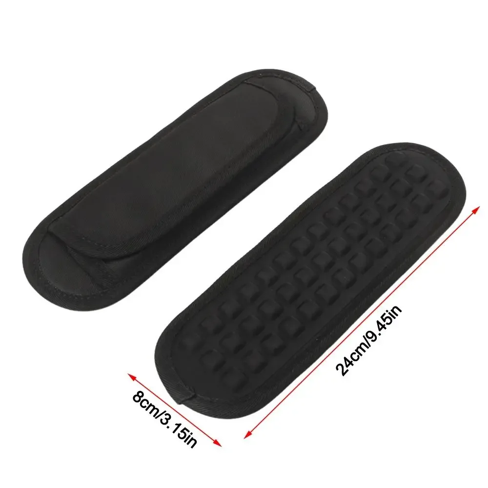1 pièce de remplacement de coussinet d'épaule en nylon antidérapant et respirant, amovible, pour bandoulière de sac à dos et sacoche d'ordinateur portable