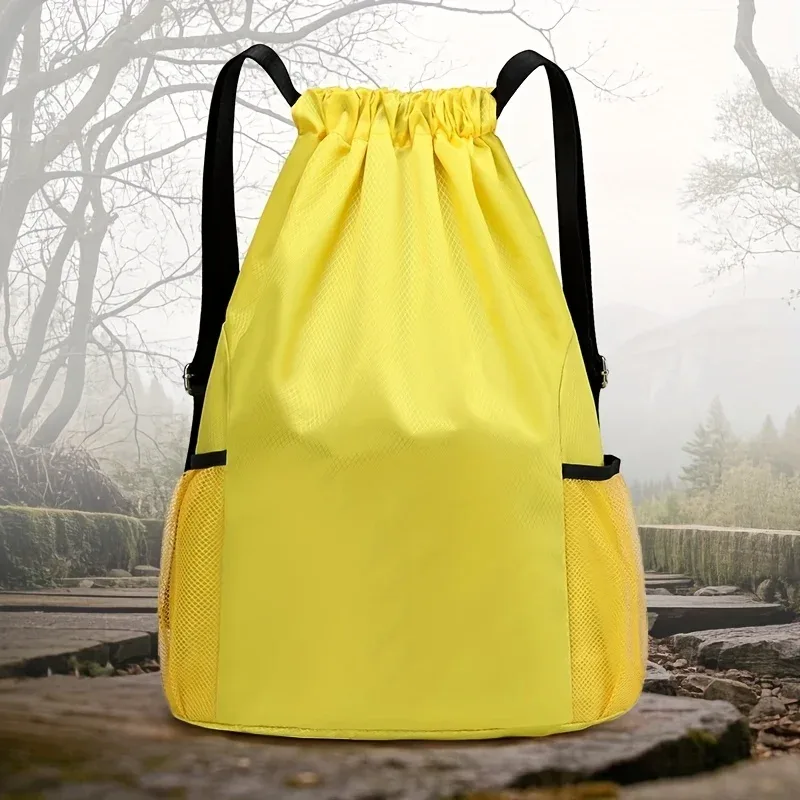 sac à dos neutre à cordon de serrage, sac de sport de grande capacité, adapté aux voyages, au sport, au fitness, sacs à dos pour hommes de grande capacité