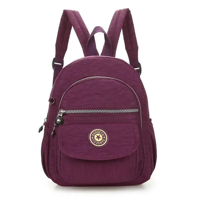 sacs à dos en nylon imperméables pour femmes, sacs à dos scolaires pour adolescentes, sac de voyage mochila, sacs à main décontractés pour femmes, nouveau