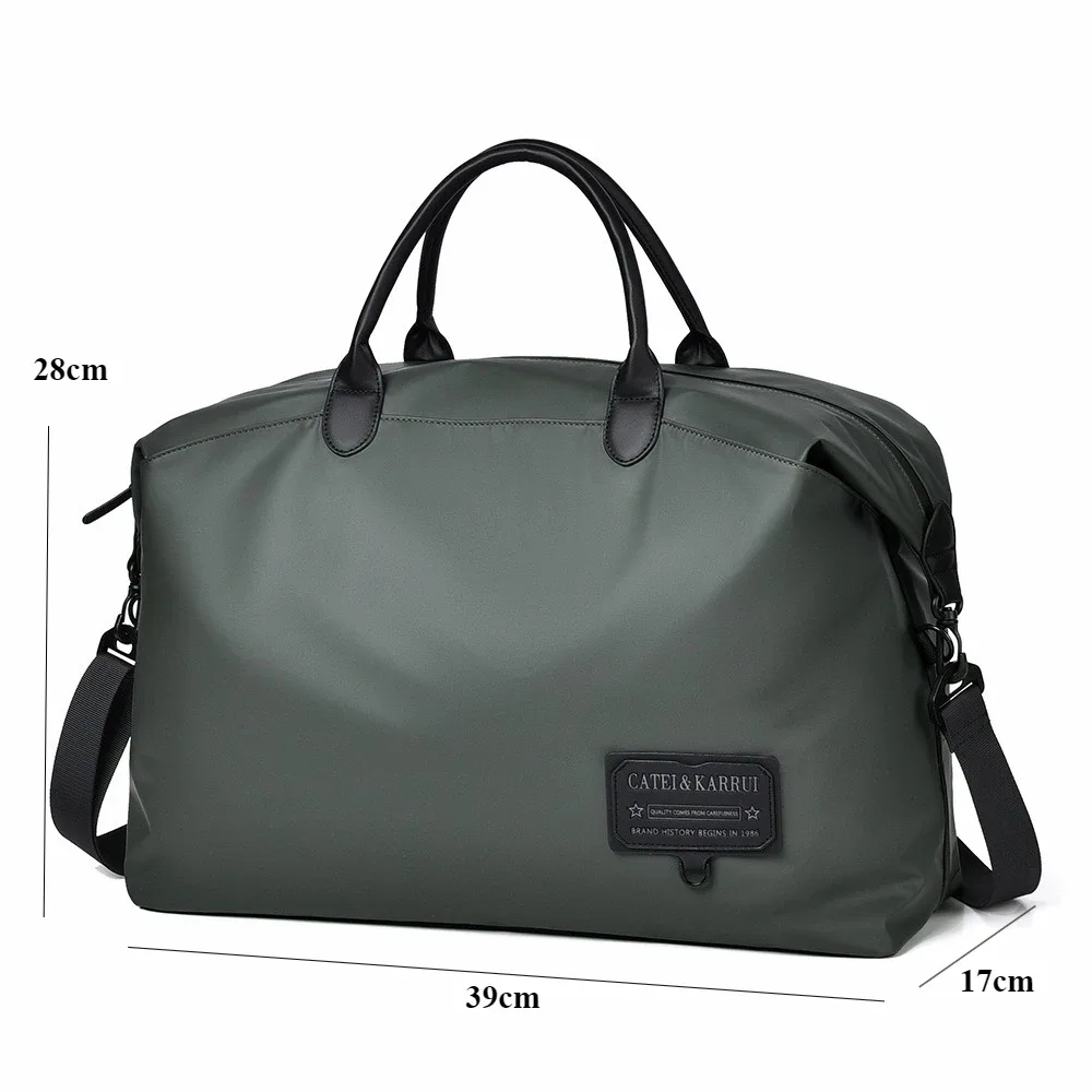 nouveau fourre-tout de voyage hommes sac à main oxford grande capacité sacs à main pour hommes porte-documents voyage sacs à bandoulière étanche sac de bagages de sport