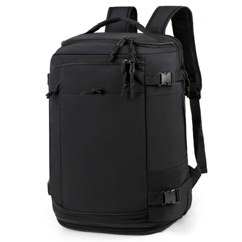 sac à dos extensible grande capacité avec compartiment humide/sec et compartiment à chaussures, sac de voyage décontracté pour affaires