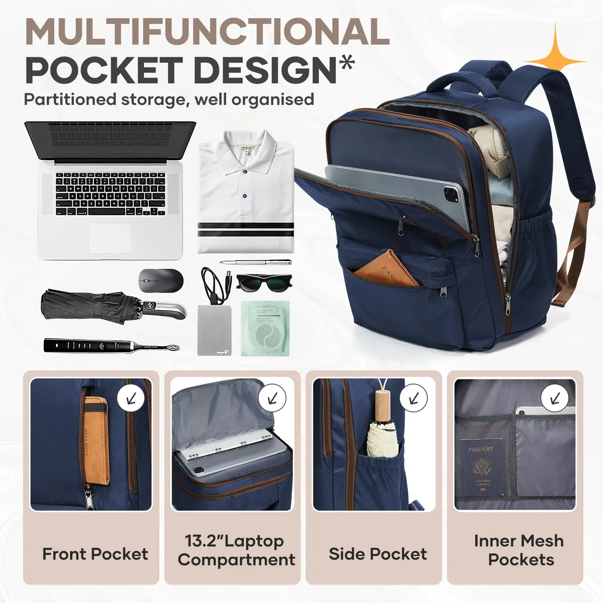 sac à dos ryanair 40x30x20, sac à dos de voyage en avion, bagage à main pour easyjet, wizz air, ita airways et volotea, sac pour ordinateur portable