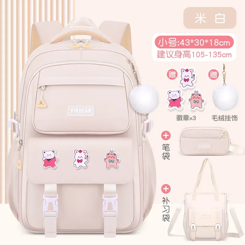 sacs d'école pour enfants pour filles grand cartable kawaii école primaire sac à dos enfants livre sac étanche ordinateur portable voyage sac à dos