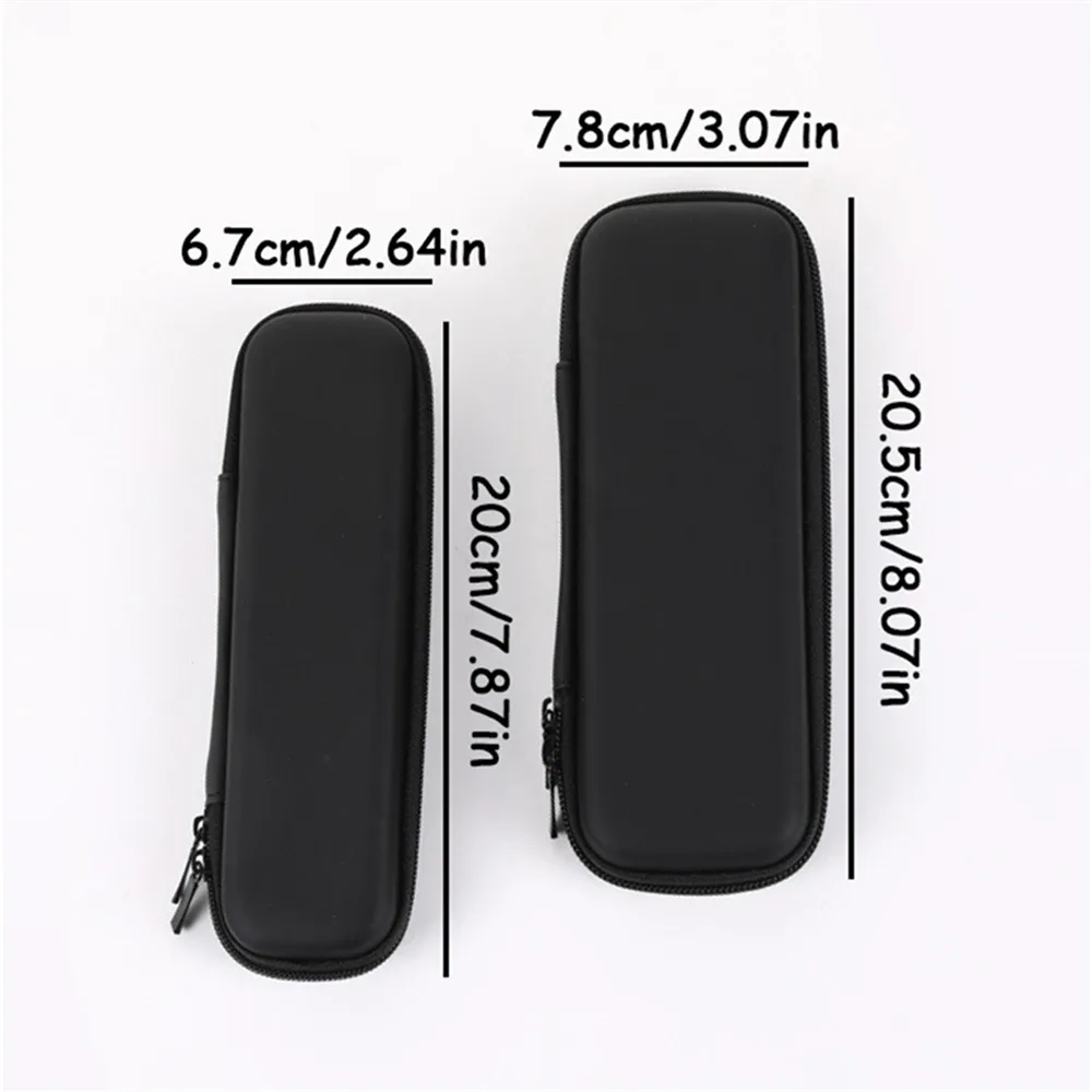 1pc portable voyage maquillage brosse sac de rangement boîte ombre à paupières brosse sourcil crayon sac de rangement maquillage des yeux portable brosse sac