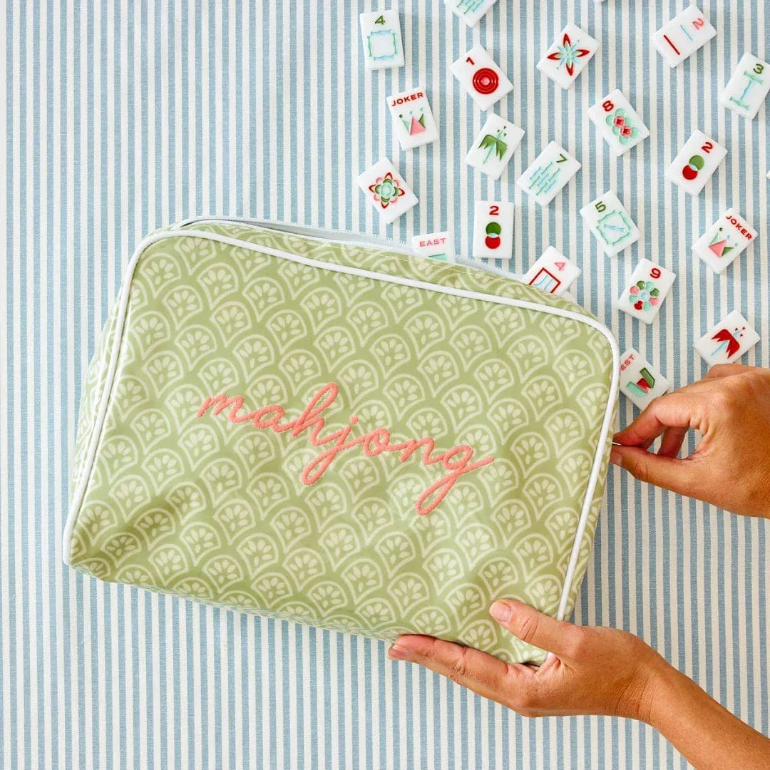 nouvelle trousse de maquillage rayée rose à fermeture éclair pour femme, grande pochette de toilette à motifs pour plage et voyage, sac de rangement transparent