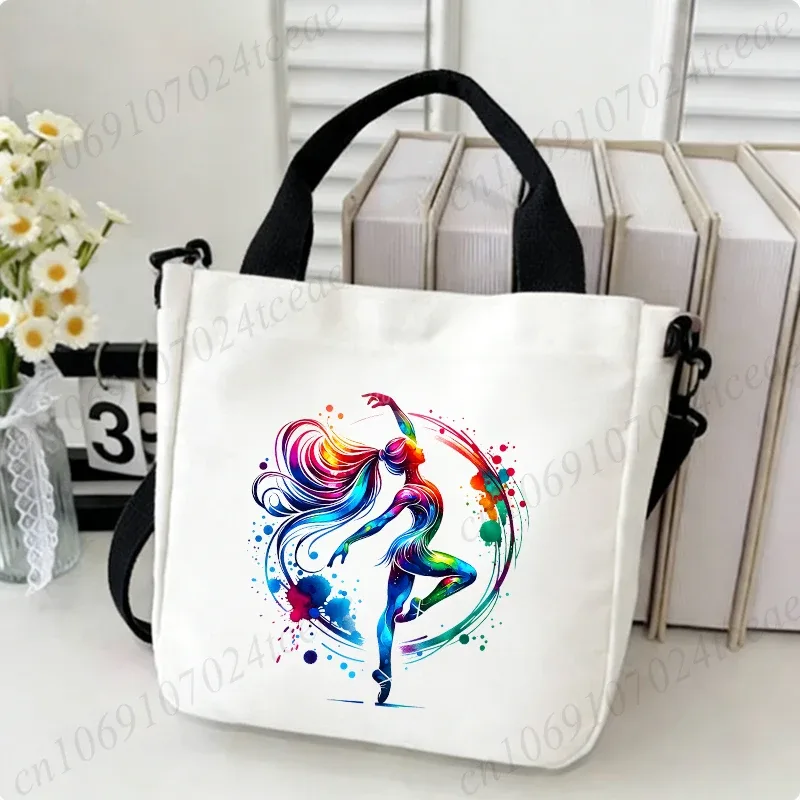 sac à bandoulière en toile pour femmes, sacs à bandoulière esthétiques pour filles, sacs à main fourre-tout à la mode pour adolescents, garçons et filles, cadeau