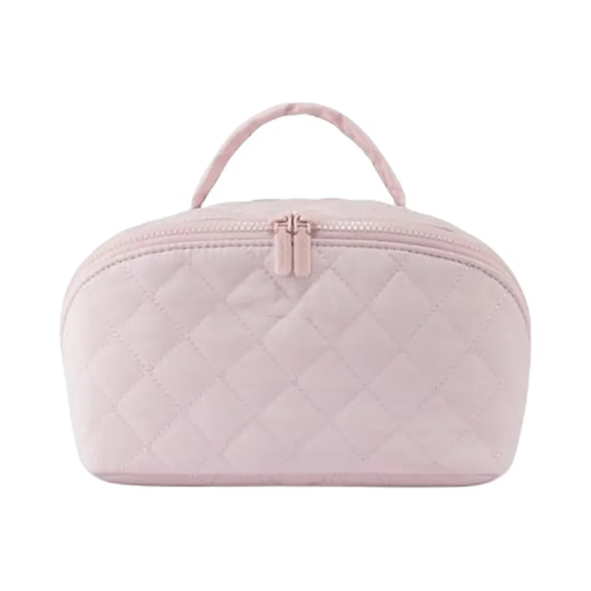 sac à cosmétiques portable de grande capacité, organisateur de toilette de voyage étanche avec poignée pour femmes