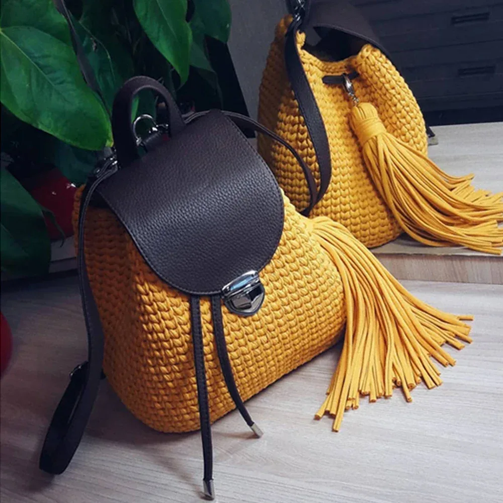 1 ensemble de sacs à main faits à la main en cuir pu avec fond de sac, accessoires de quincaillerie et bandoulière pour sac à main, pour sac à dos diy pour femme