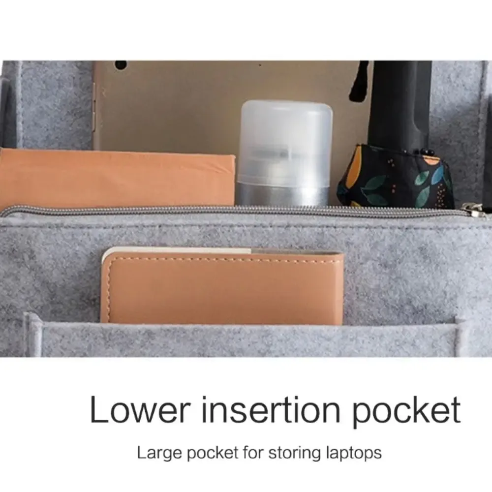 sac à dos portable avec insert, petite trousse de maquillage pour femme, organisateur de voyage, séparateur de sac à bandoulière, sacs cosmétiques