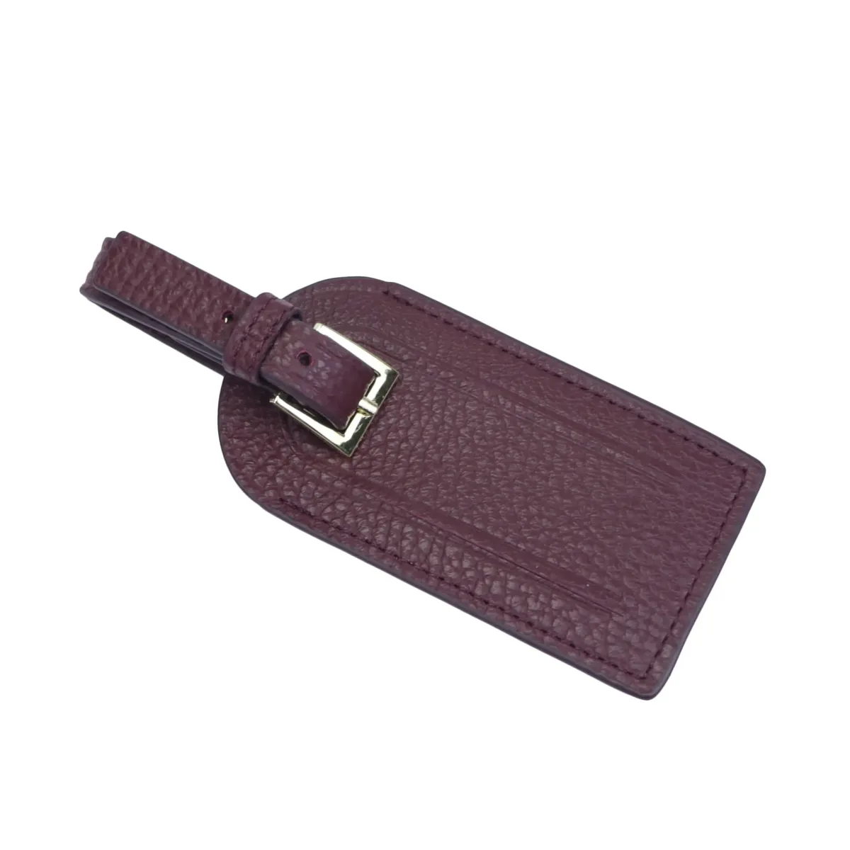 coffret cadeau en cuir de vache avec lettres initiales monogrammées, porte-passeport, étiquette de bagage, couverture de passeport, accessoires de voyage