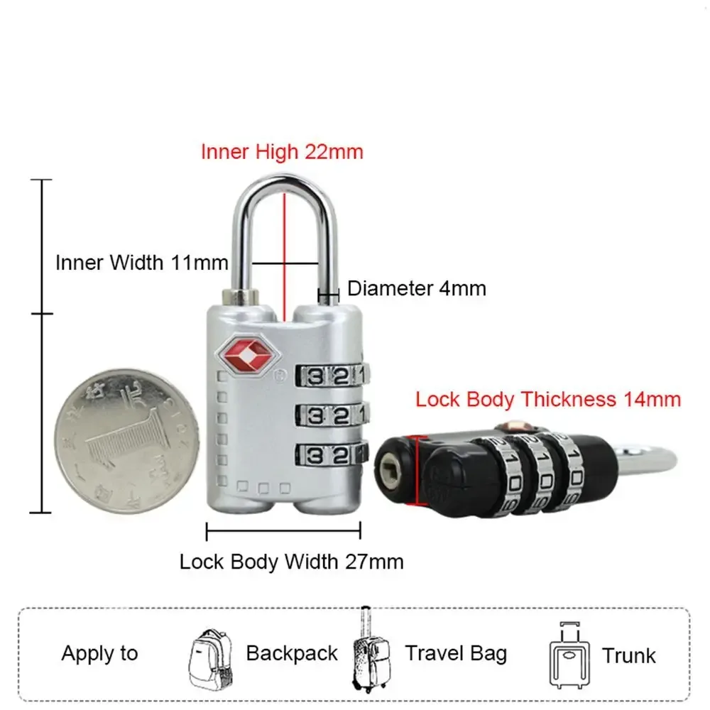 petit cadenas étanche, cadenas intelligent à combinaison portable, cadenas douanier tsa avec câble en acier, cadenas à code douanier