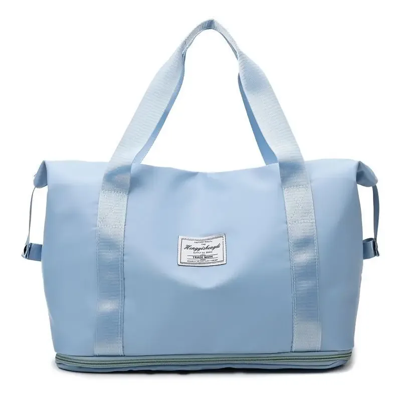 grand sac à main extensible pour femmes, sac à bandoulière de voyage, sacs de rangement ultralégers de grande capacité, fourre-tout de voyage d'affaires, bourse d'excursion pour dames
