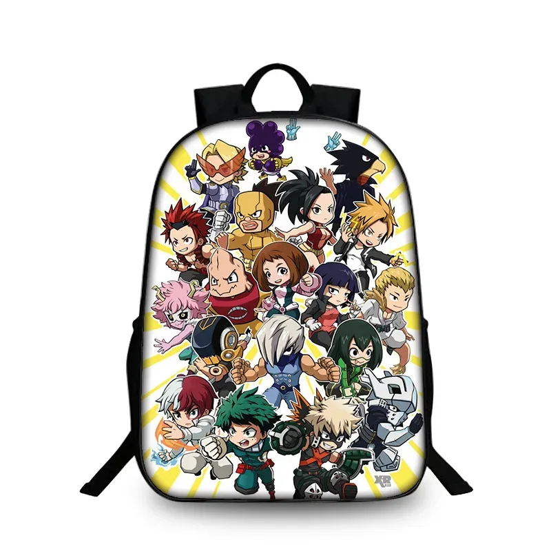sac à dos my hero academy pour élèves du primaire et du secondaire