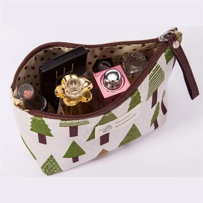 sac à cosmétiques souple en toile ours pour femmes, sac de rangement de voyage, articles de toilette, sac à cosmétiques mignon, sacs de maquillage portables