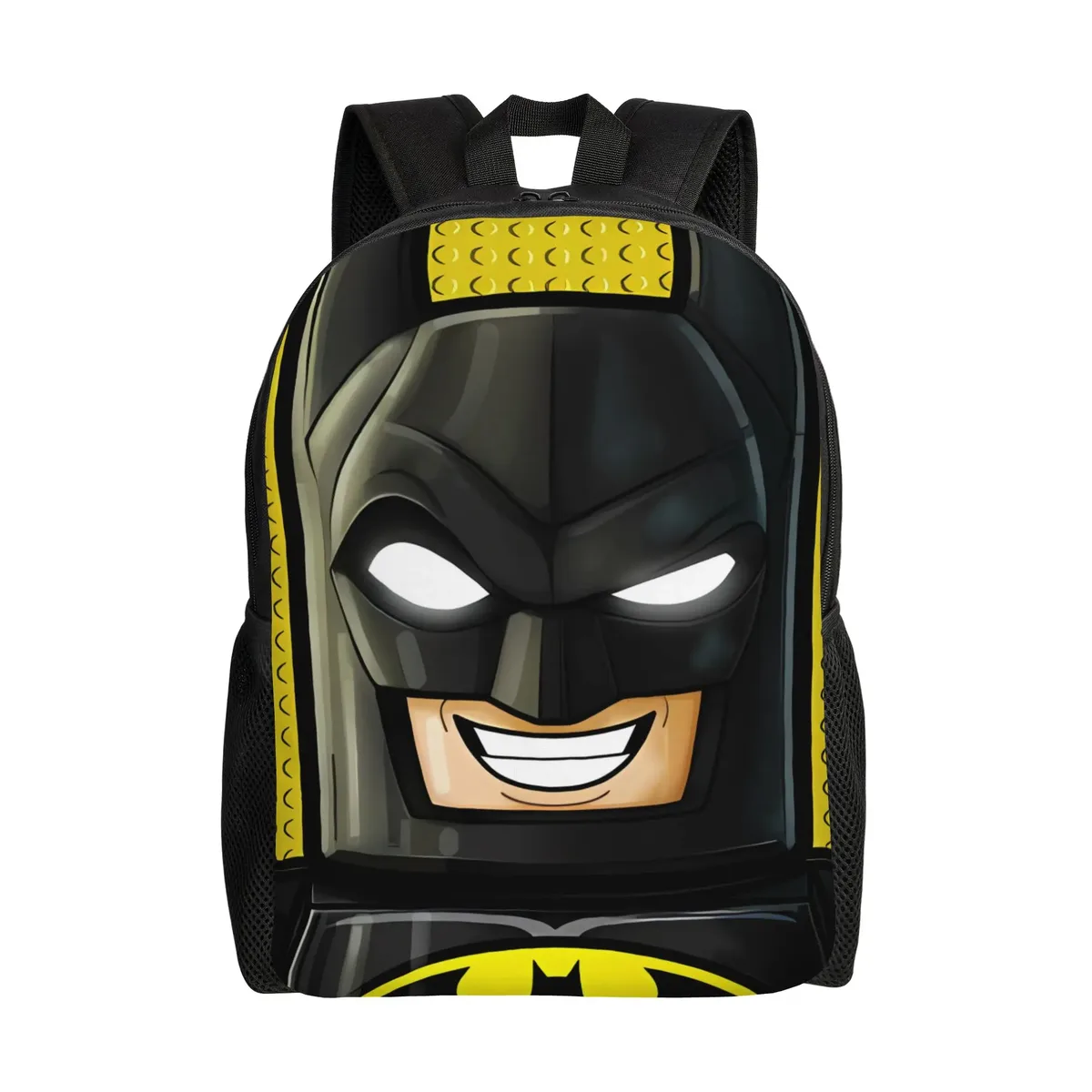 sac à dos de randonnée imprimé en 3d b-batmans, sacs à dos souples personnalisés pour hommes, joli sac à dos pour lycée